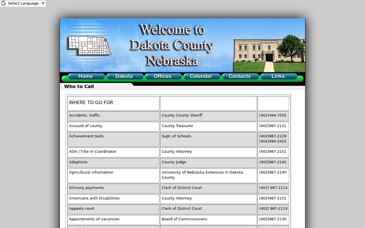 Dakota County court docket court and records phone routing